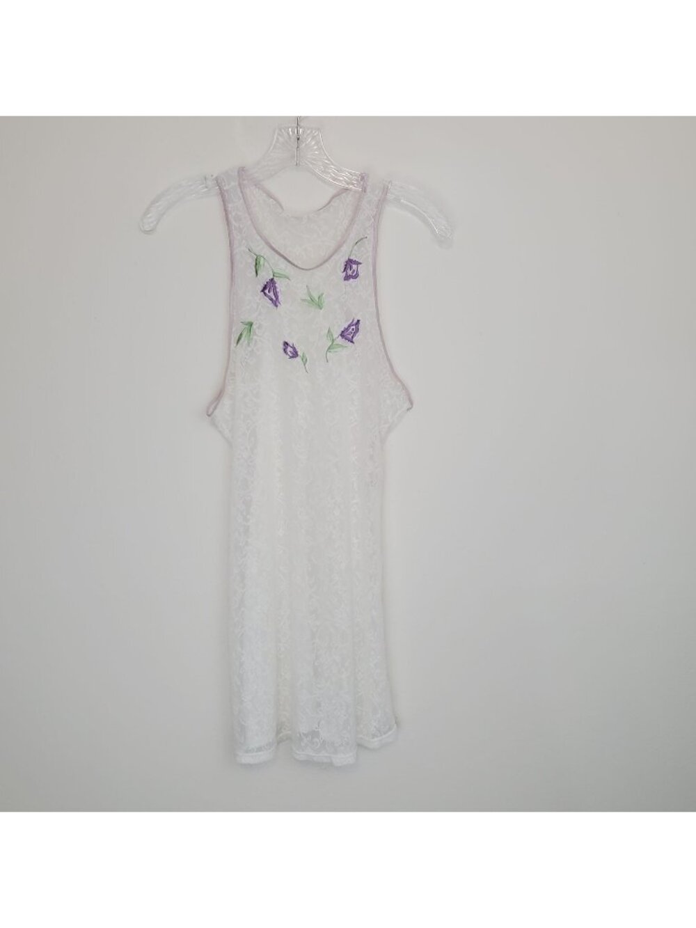 Victoria's Secret Collection 1990's lace embroidered racerback negligee